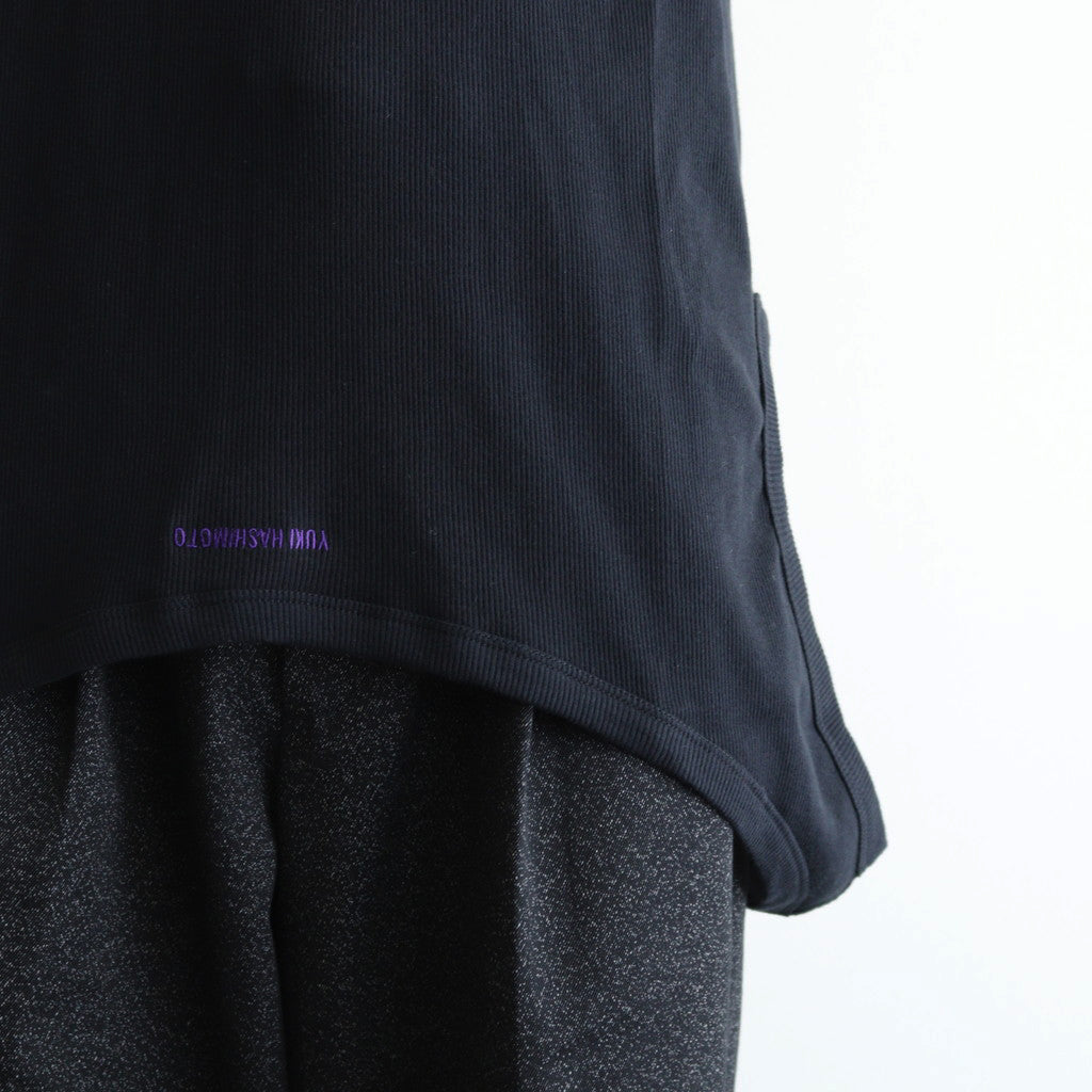 TWIN TANK TOP #BLACK [241-01-0603]