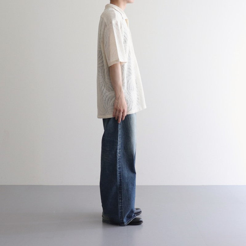 Circle Croche Shirt #Cream [SS24-116S]