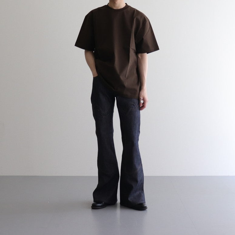 High Twist Tee #BROWN [AL24S-CT01]