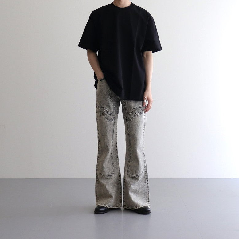 High Twist Tee #BLACK [AL24S-CT01]