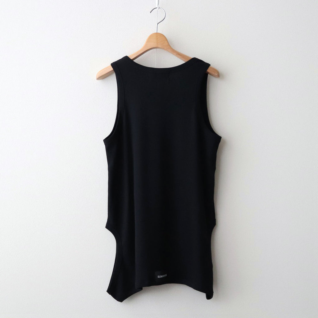 TWIN TANK TOP #BLACK [241-01-0603]