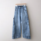TWISTED DENIM CARGO #INDIGO [241-01-0203]