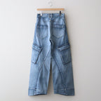 TWISTED DENIM CARGO #INDIGO [241-01-0203]