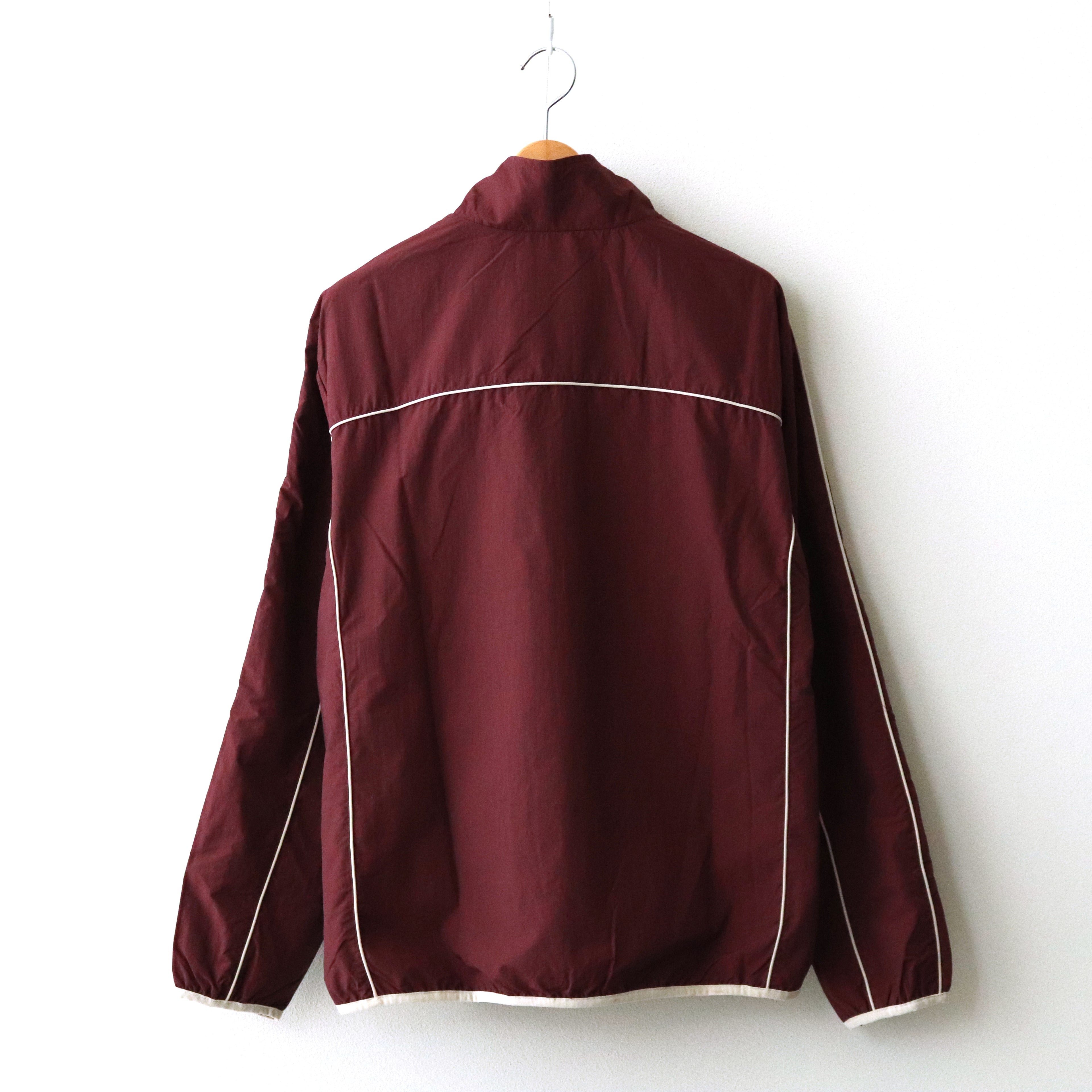 Track Pipping Jacket #Bordeaux/Cream [SS24-014J]