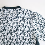 Printed Futebol T’shirt #White/Navy [SS24-152T]