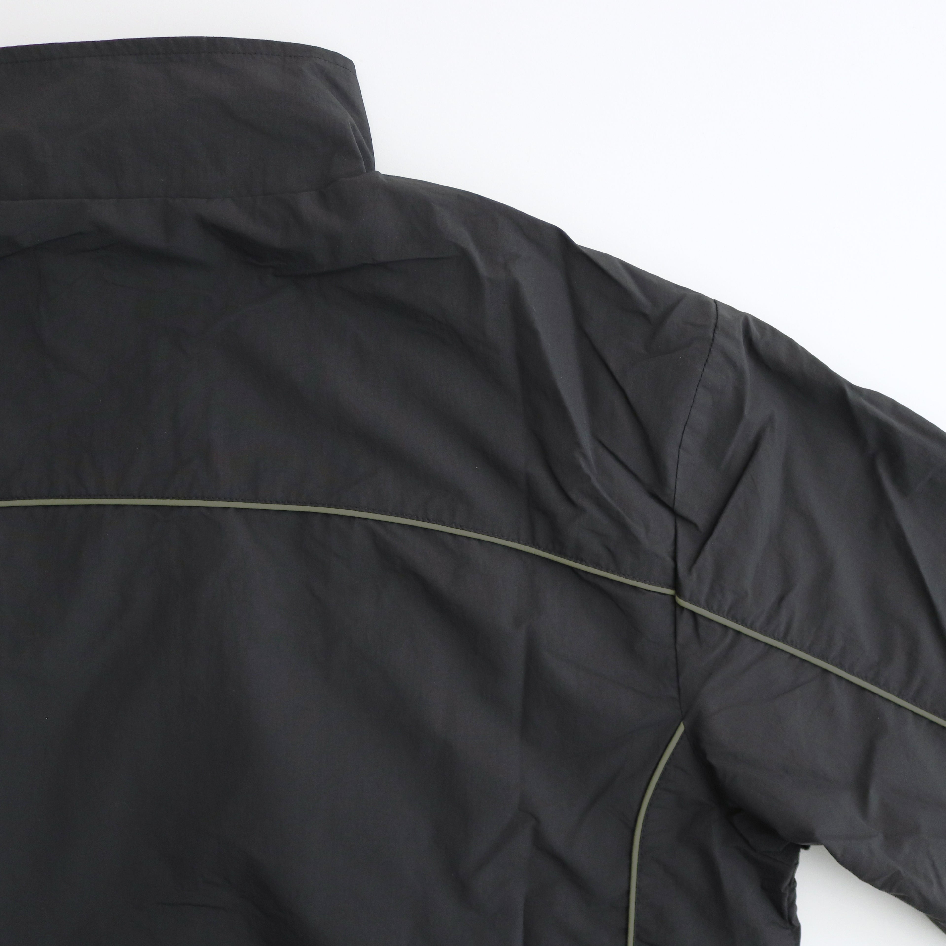Track Pipping Jacket #Black/Green [SS24-014J]