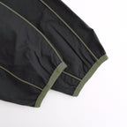 Track Pipping Jacket #Black/Green [SS24-014J]