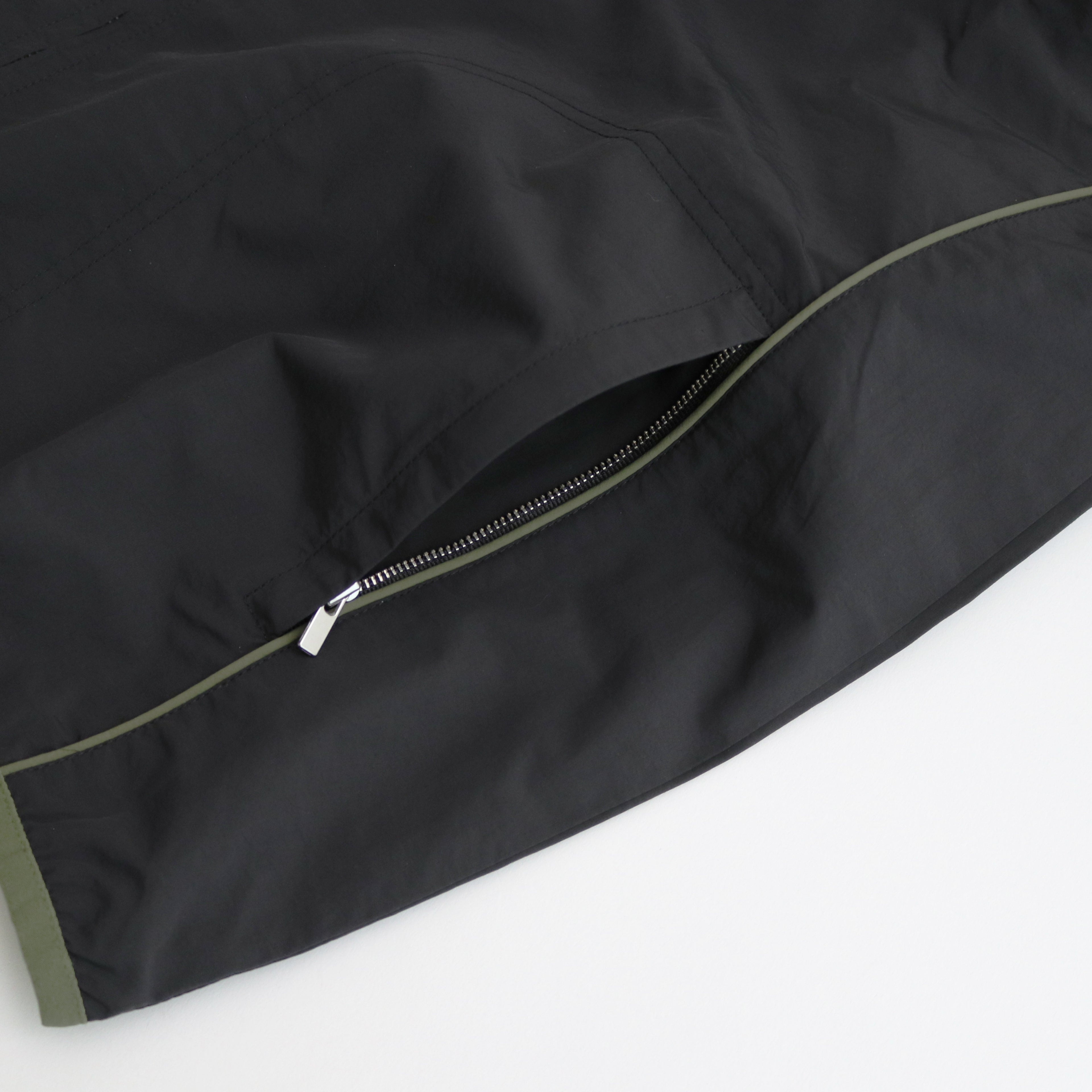 Track Pipping Jacket #Black/Green [SS24-014J]