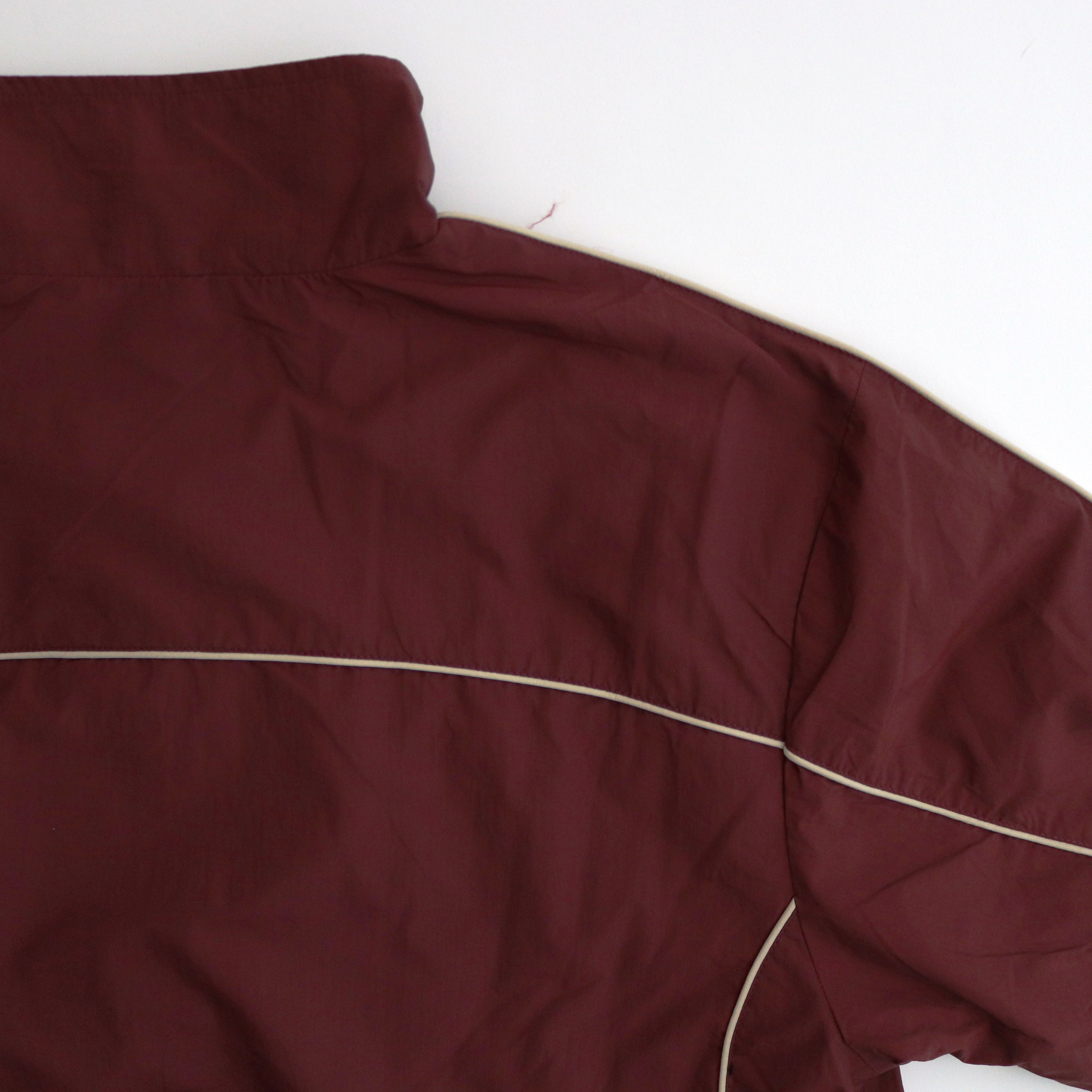 Track Pipping Jacket #Bordeaux/Cream [SS24-014J]