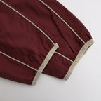 Track Pipping Jacket #Bordeaux/Cream [SS24-014J]