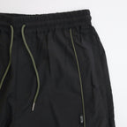 Track Pipping Pants #Black/Green [SS24-015P]