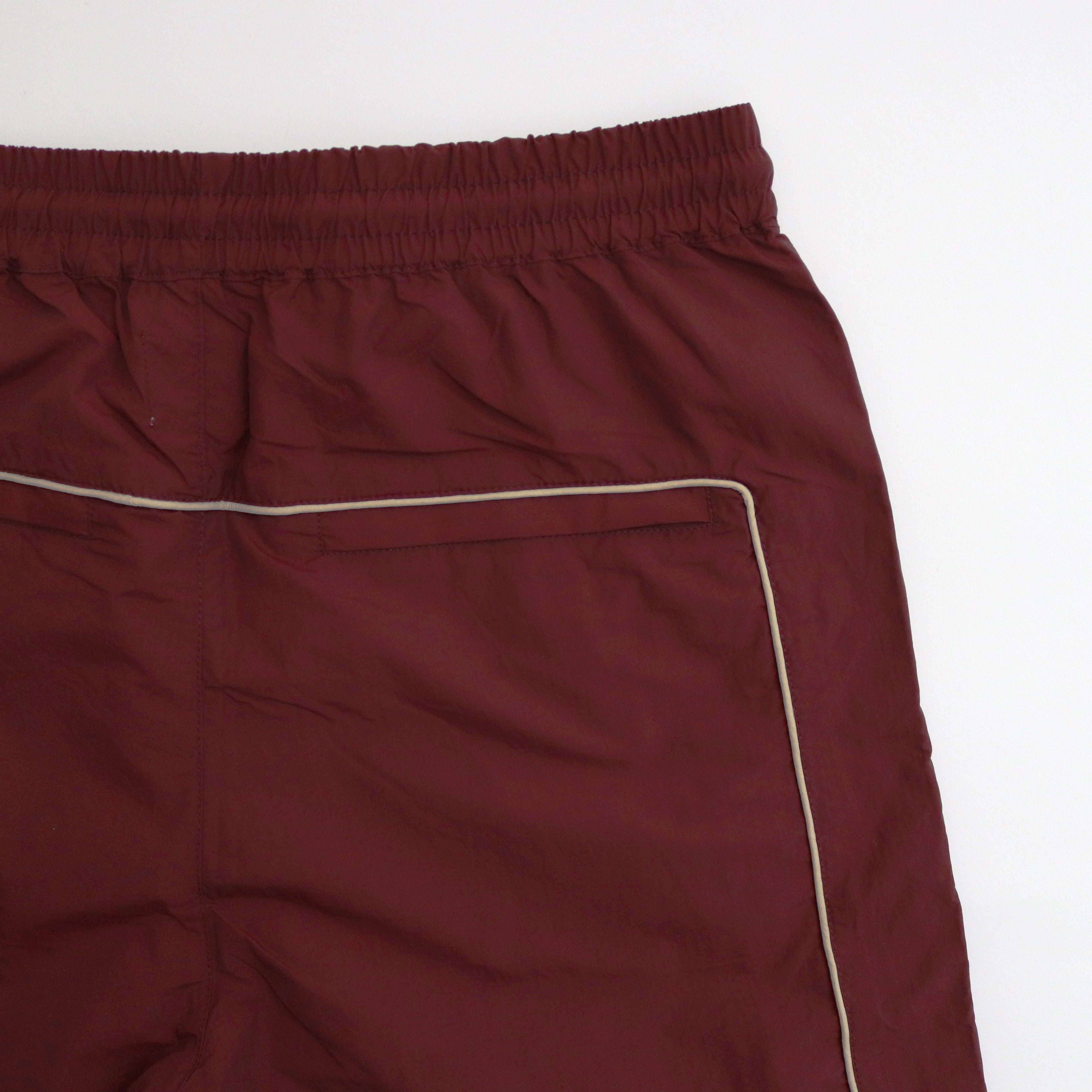 Track Pipping Pants #Bordeaux/Cream [SS24-015P]
