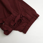 Track Pipping Pants #Bordeaux/Cream [SS24-015P]