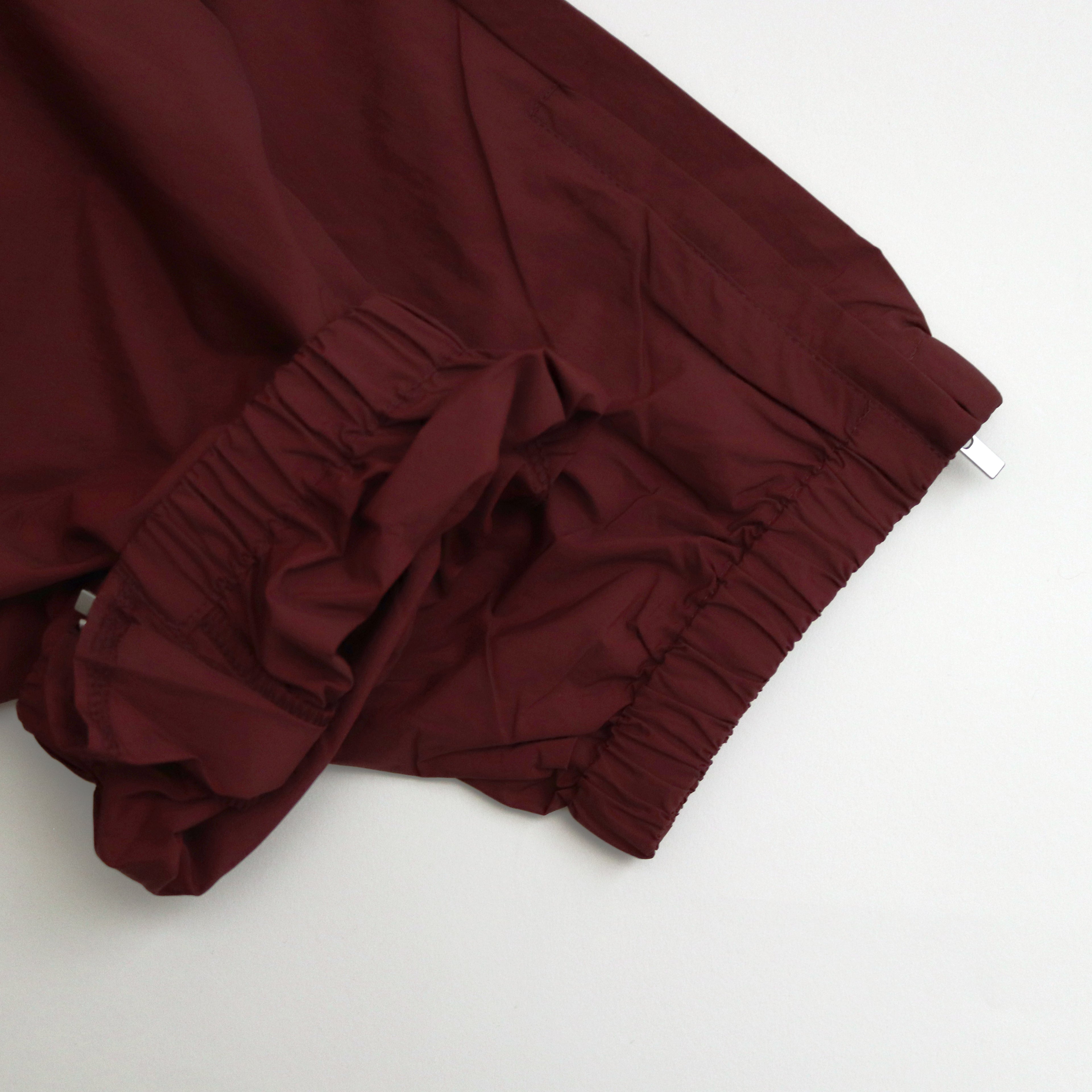 Track Pipping Pants #Bordeaux/Cream [SS24-015P]