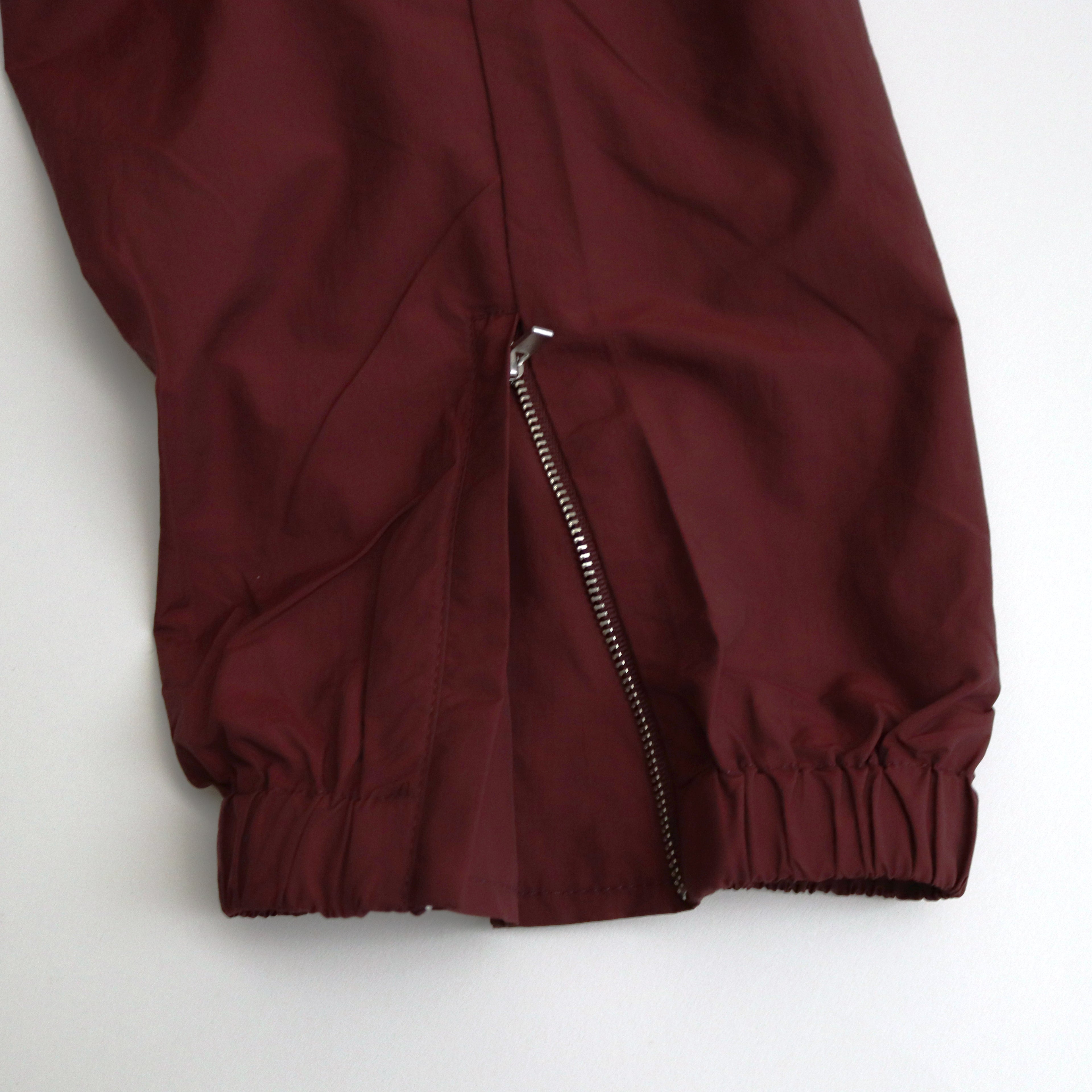 Track Pipping Pants #Bordeaux/Cream [SS24-015P]