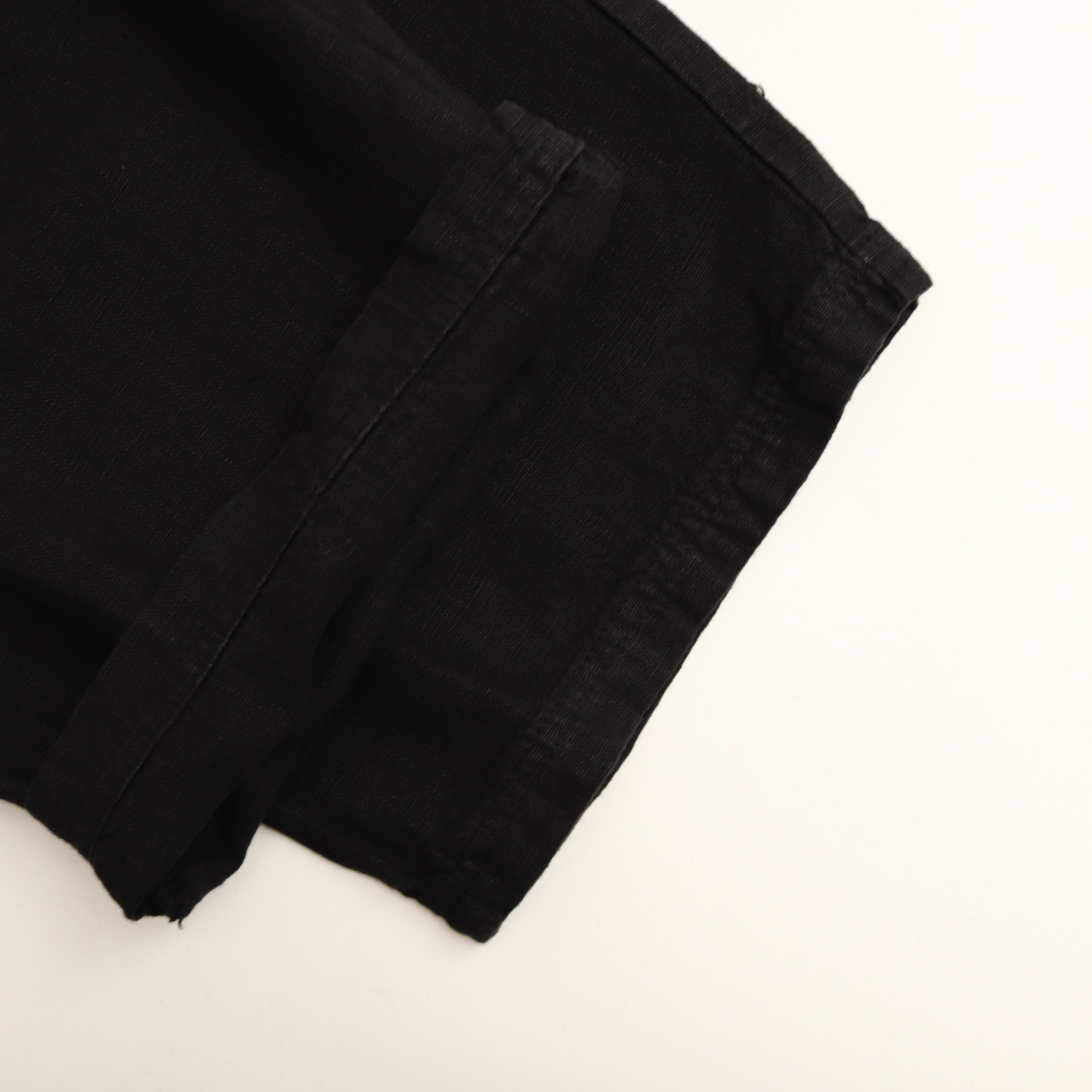 Linnen Pants #Black [SS24-071P]