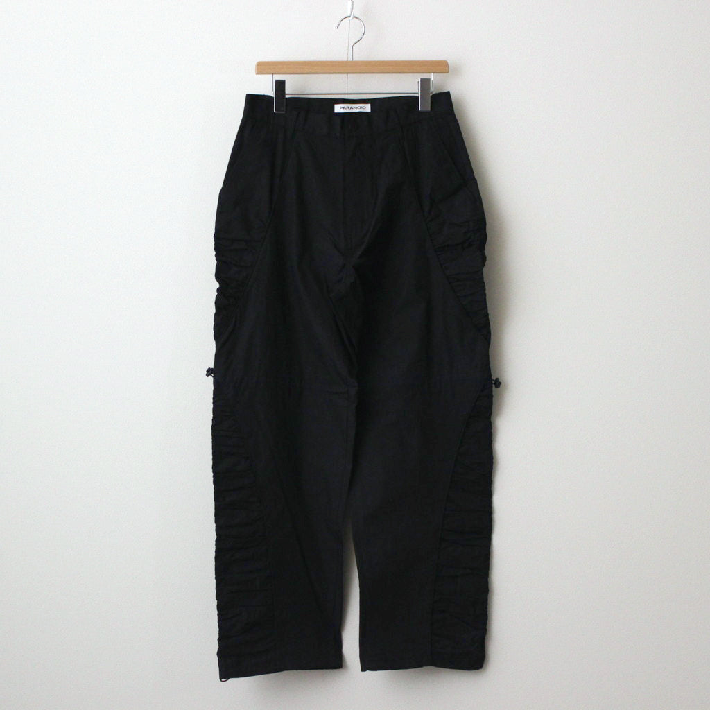 Gather pants #Black [PD24SS_006_12]