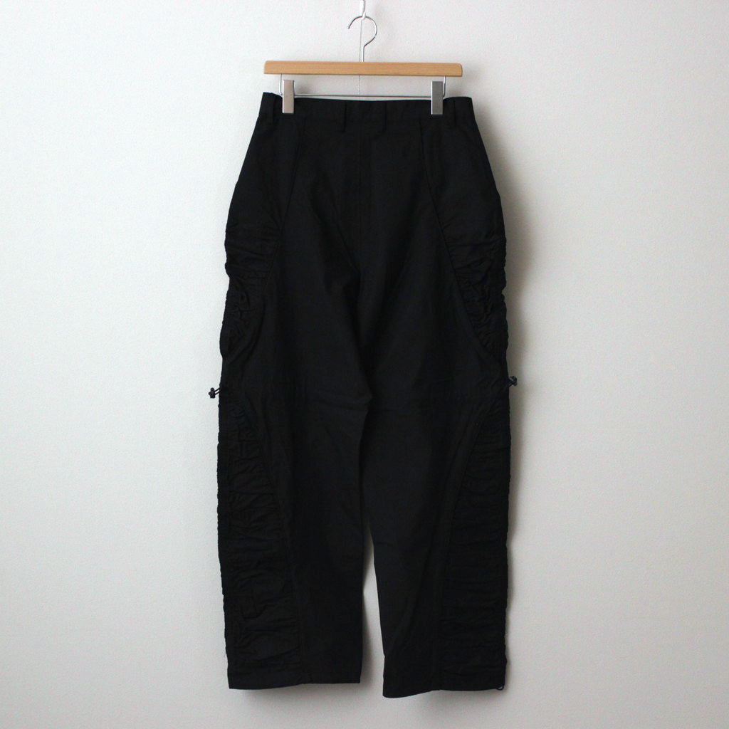 Gather pants #Black [PD24SS_006_12]