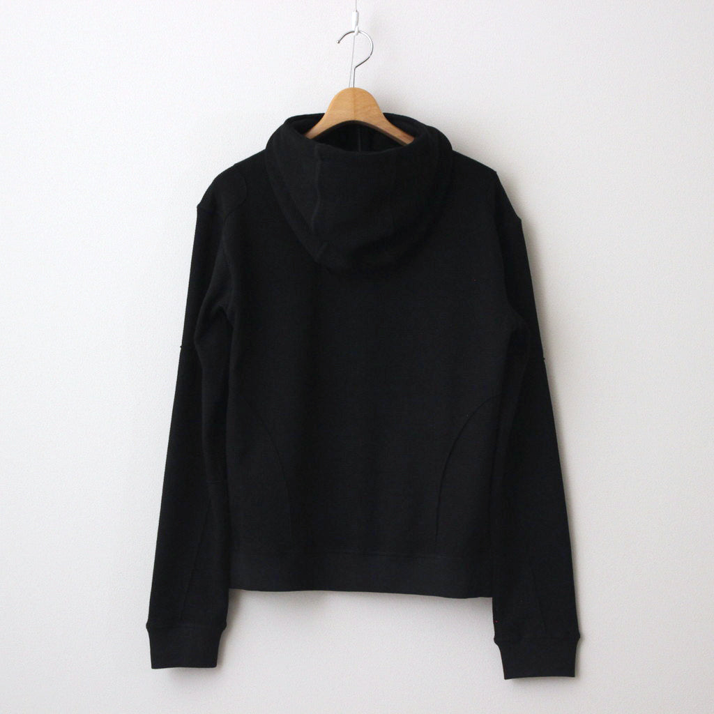 Thermal Zip Hoodie #Black [PD24SS_006_05]