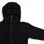 Thermal Zip Hoodie #Black [PD24SS_006_05]
