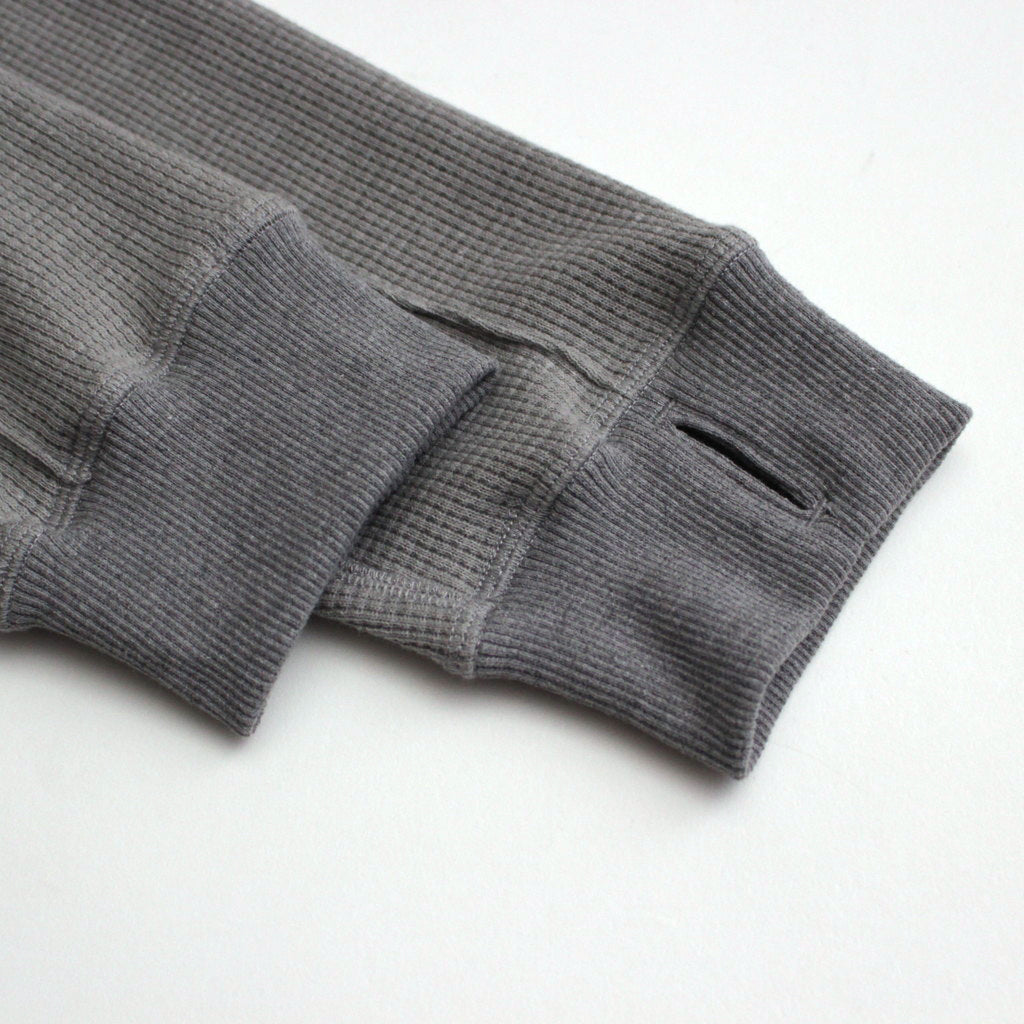 Thermal Zip Hoodie #Gray [PD24SS_006_05]