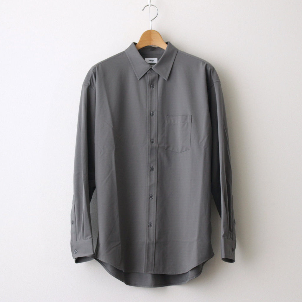Allege / KANEMASA Standard Shirt #GRAY [AL24S-KSH01]