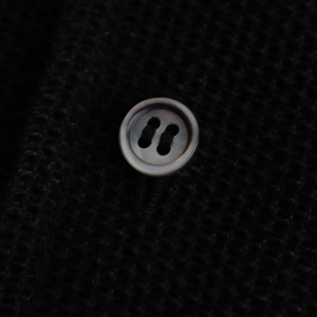 Linen Mesh Shirt #BLACK [AL24S-SH02]