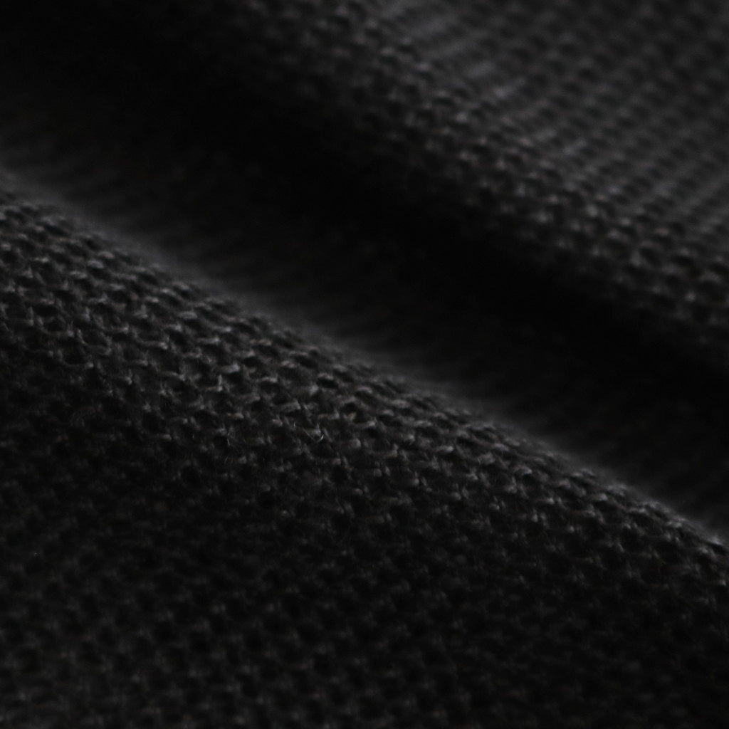 Linen Mesh Shirt #BLACK [AL24S-SH02]