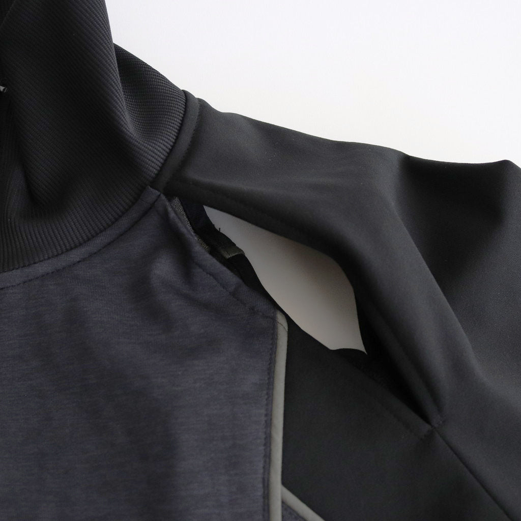 FLORES TRACK JACKET #Grey-Black [SHSS24013]