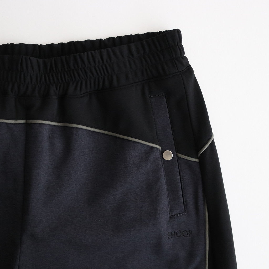 FLORES TRACK PANTS #Grey-Black [SHSS24014]