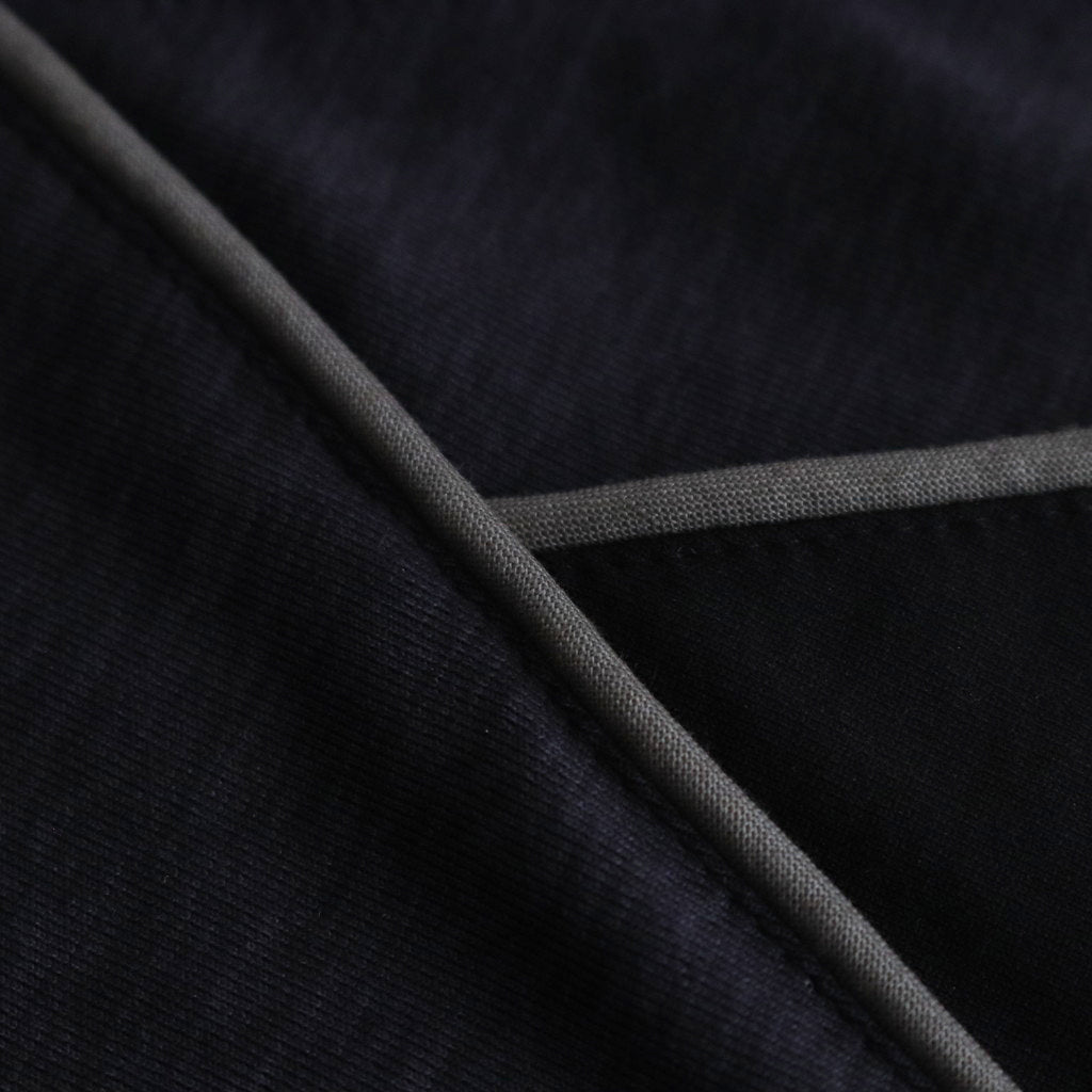 FLORES TRACK PANTS #Grey-Black [SHSS24014]