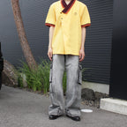 Y NECK POLO SHIRTS #SUN [241-01-0601]