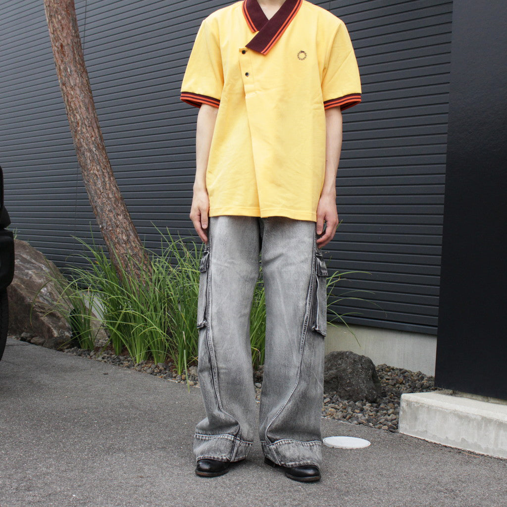 Y NECK POLO SHIRTS #SUN [241-01-0601]