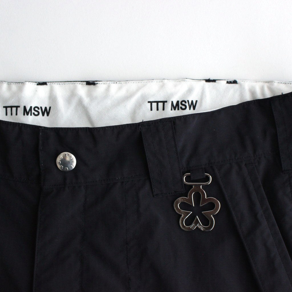 Convertible pants #BLACK [TTT-2024SS-PT09]