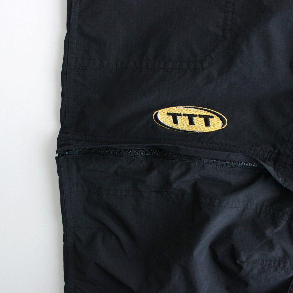 Convertible pants #BLACK [TTT-2024SS-PT09]