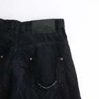 SHAFFER DENIM WIDE PANTS #Washed Black [SHSS24030]