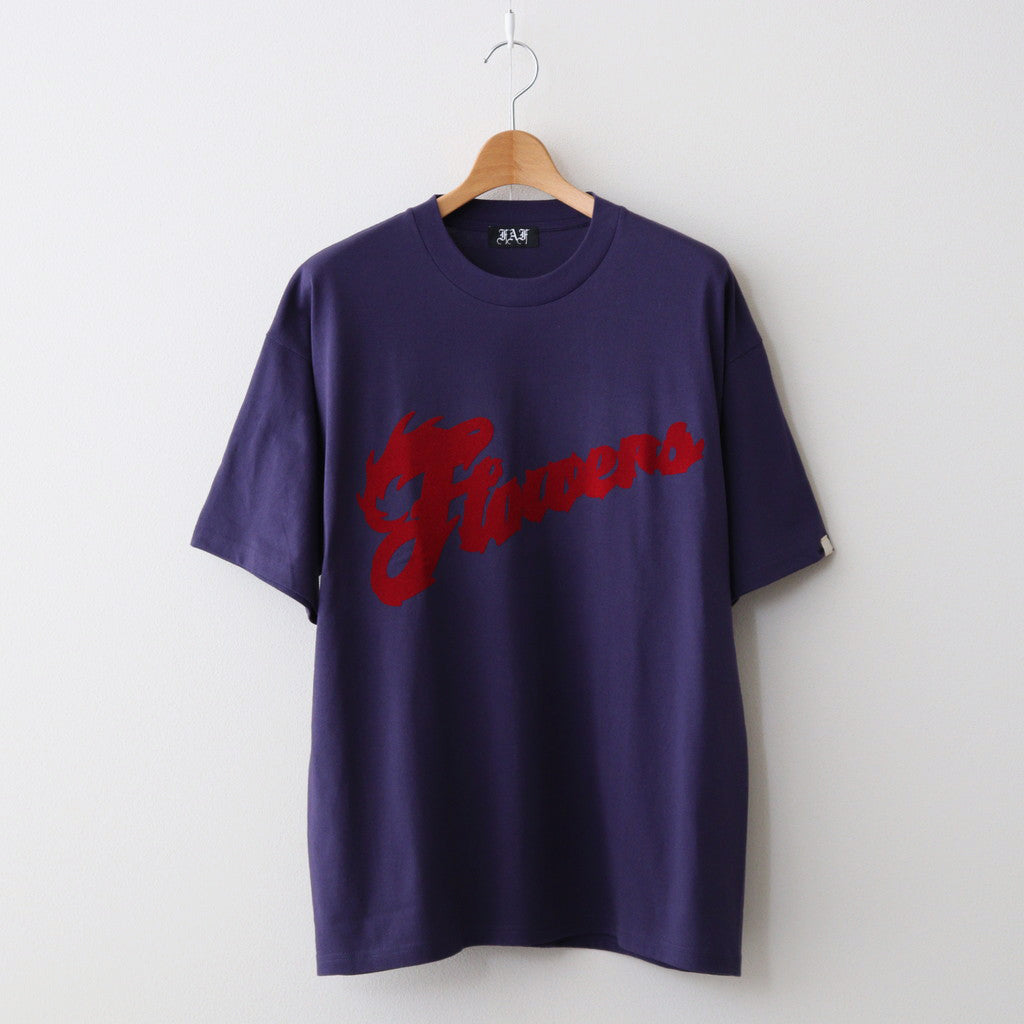 Oversized Script Logo Tee #Navy [2121214]