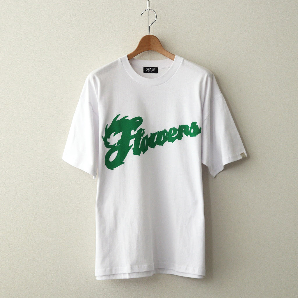 Oversized Script Logo Tee #White [2121214]