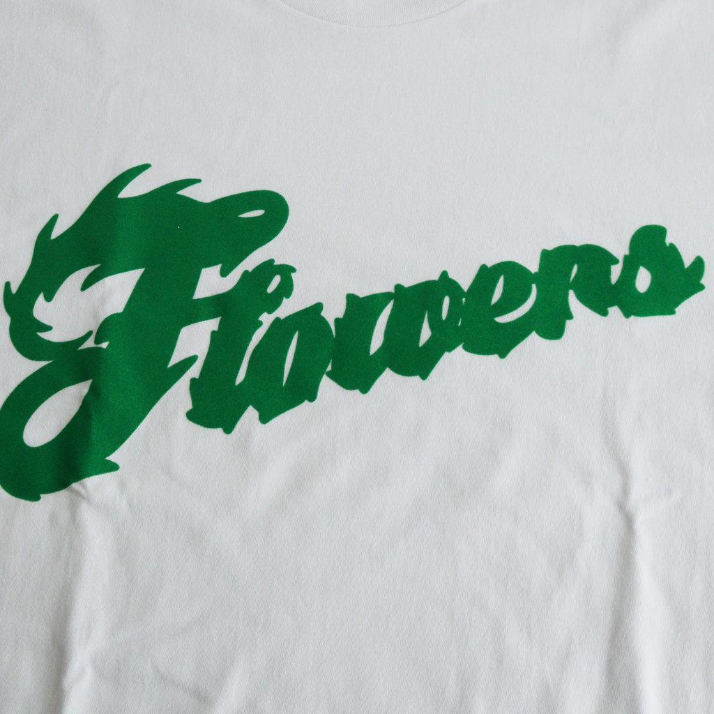 Oversized Script Logo Tee #White [2121214]