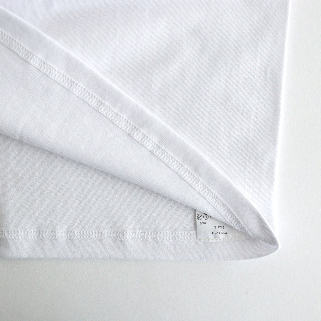 Oversized Script Logo Tee #White [2121214]