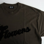 Oversized Script Logo Tee #Charcoal [2121214]
