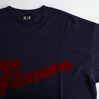 Oversized Script Logo Tee #Navy [2121214]