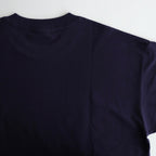 Oversized Script Logo Tee #Navy [2121214]