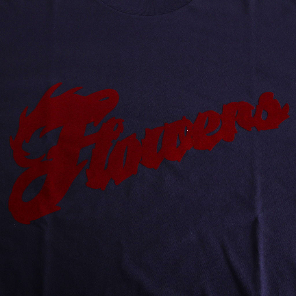 Oversized Script Logo Tee #Navy [2121214]