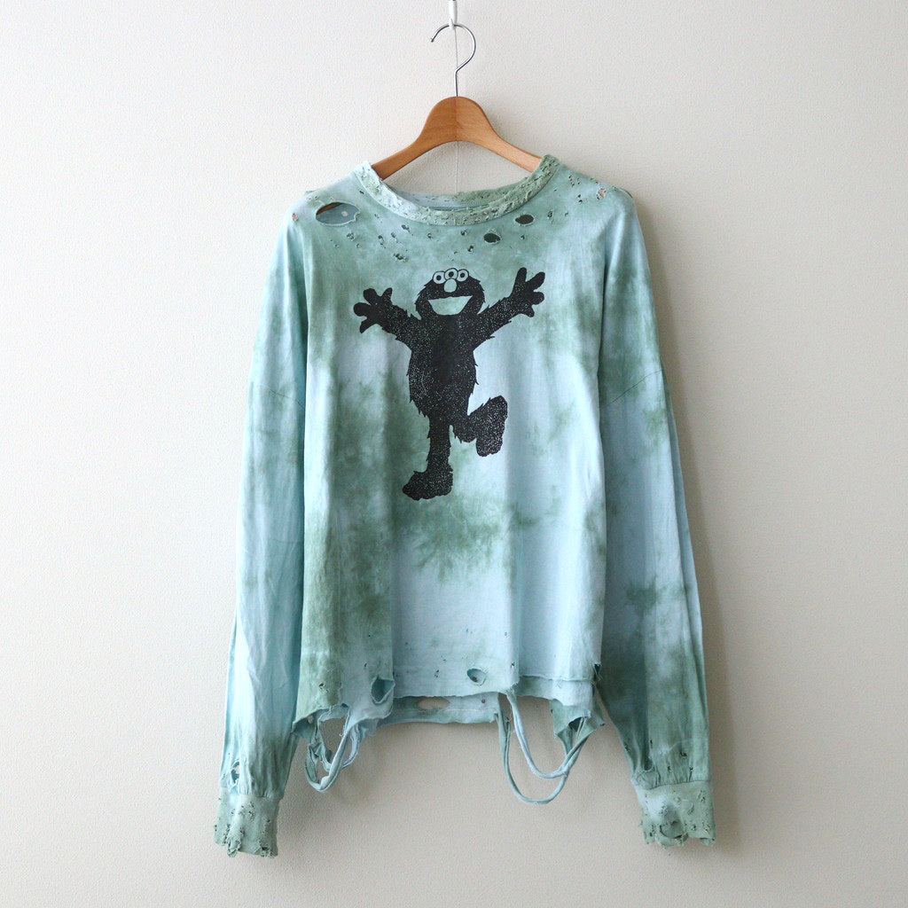 TIEDYE ELM LS #GREEN [TF-24SS-013]