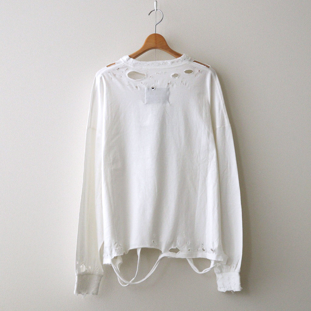J SANDERS LS #WHITE [TF-24SS-015]