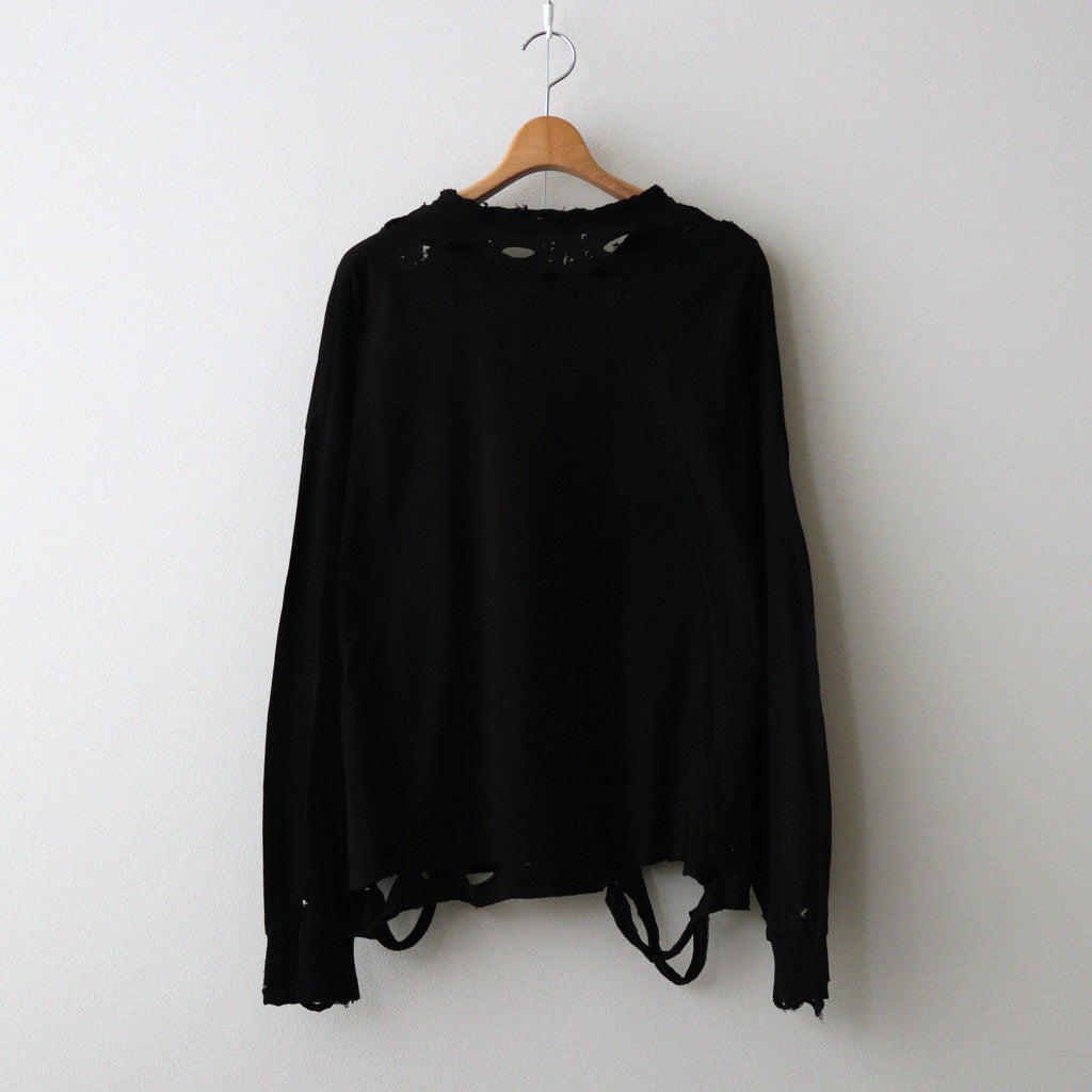 THRILLER LS #BLACK [TF-24SS-019]