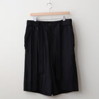 HAKAMA SHORT PANTS #black [S24SS09PT-W]
