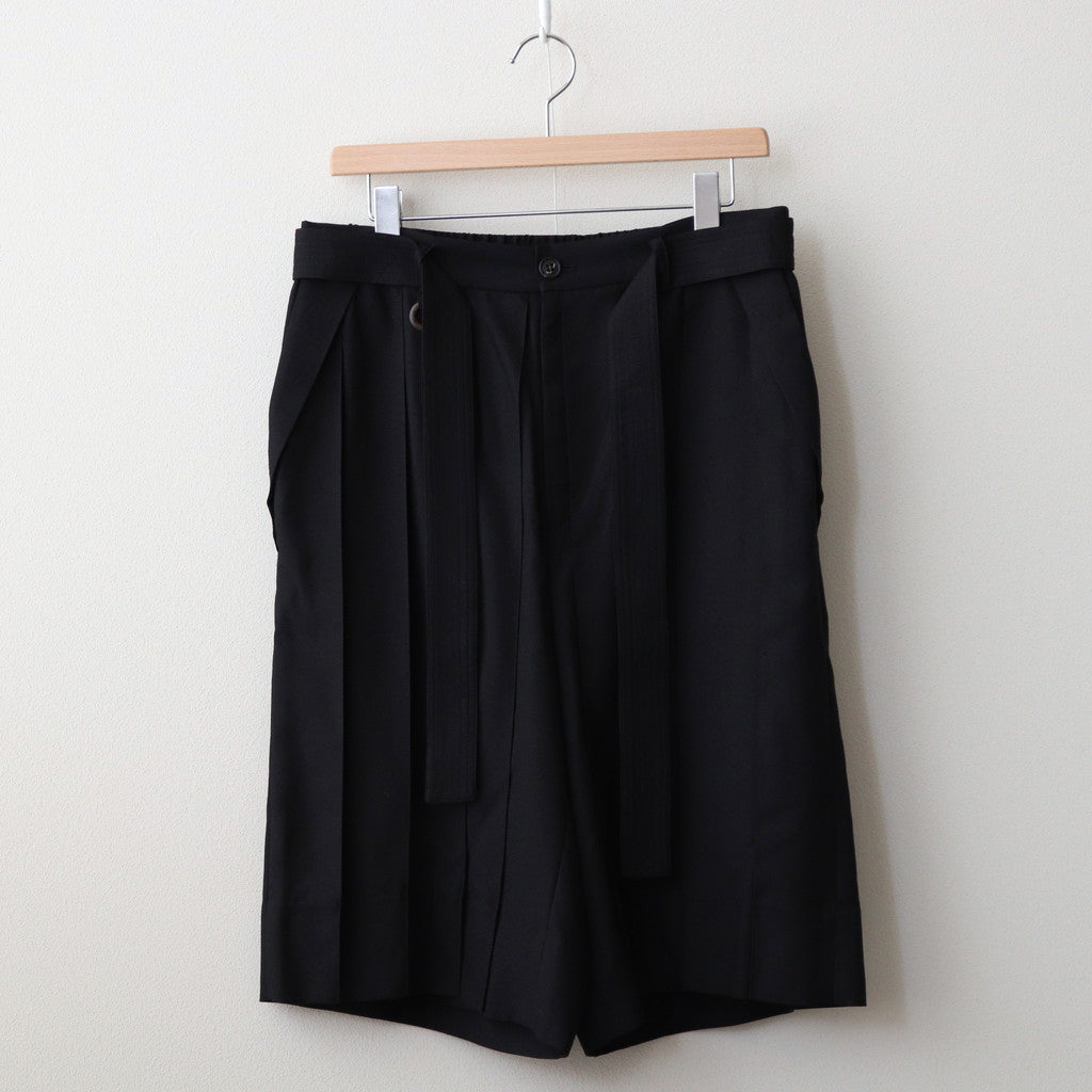HAKAMA SHORT PANTS #black [S24SS09PT-W]