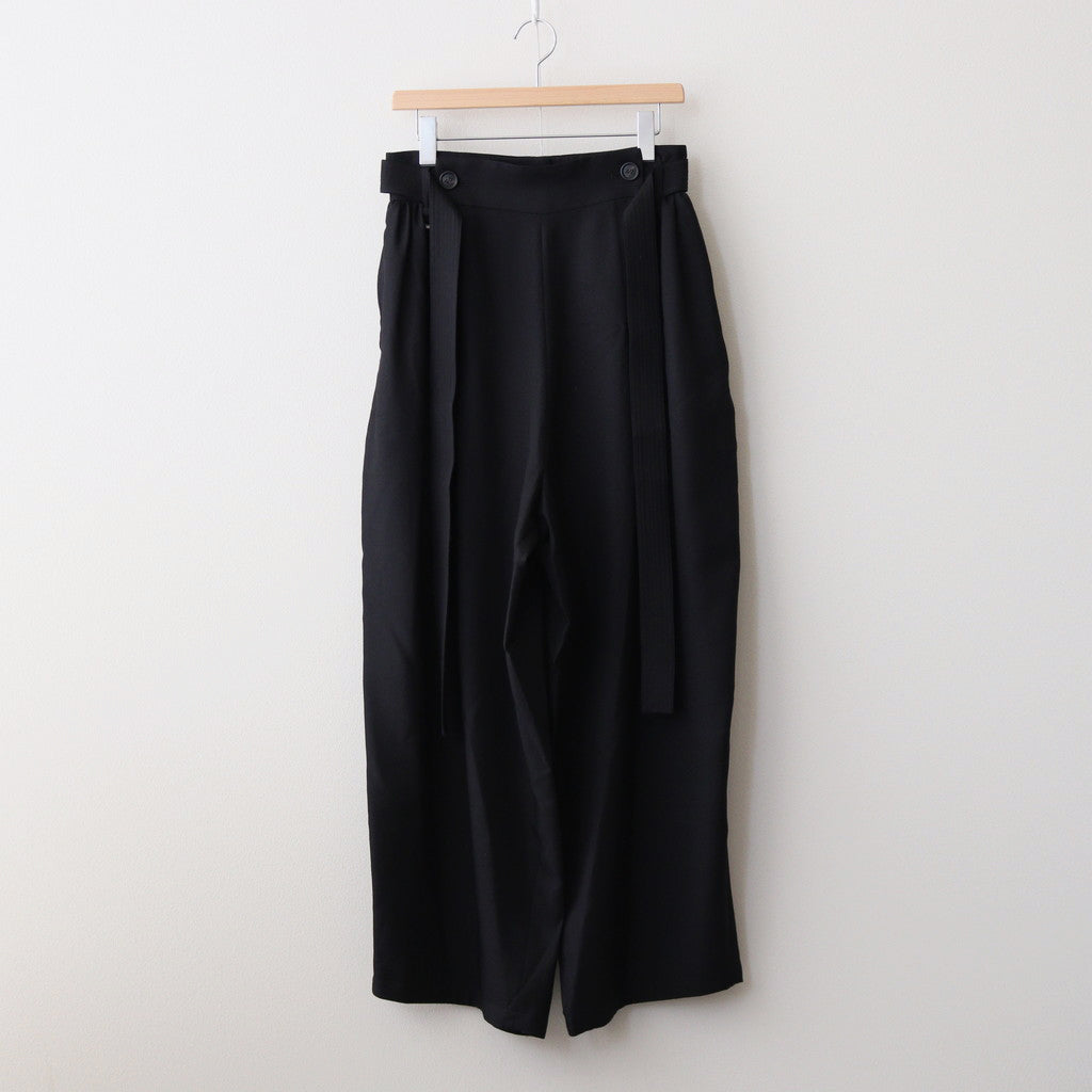 VOLENDAM PANTS #black [S24SS07PT-W]
